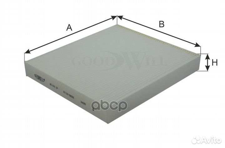 Фильтр салона;hyundai santa FE