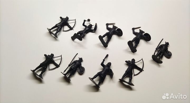 Солдатики викинги 9 шт. СССР (цена за все)