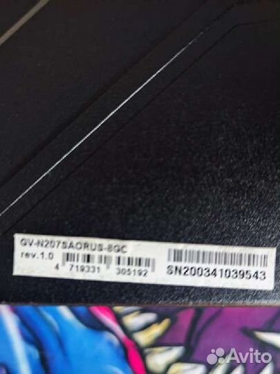Роковая красотка видеокарта rtx 2070 super Aorus