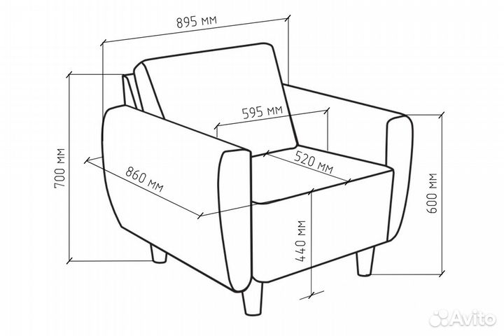 Кресло Тулисия