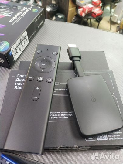 Tv приставка SberBox салют