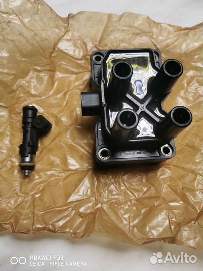 Катушка зажигания и форсунка