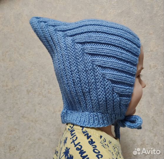 Шапка эльф детская из мериноса