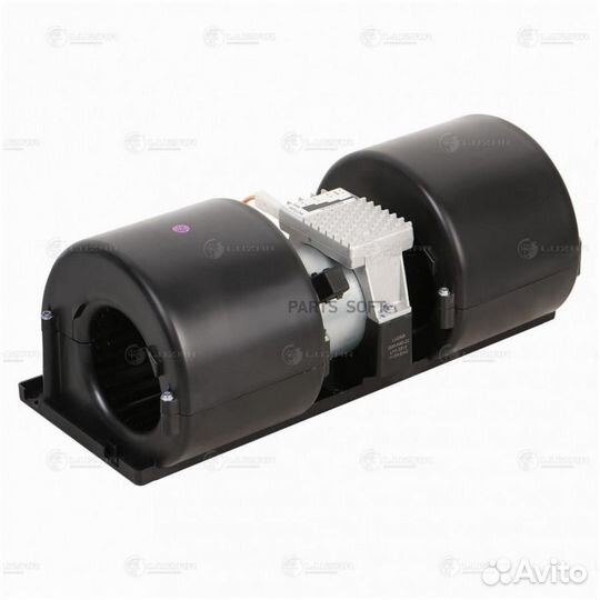 Электровентилятор отопителя универсальный 12В (c резистором) (аналог spal 006-А40-22)