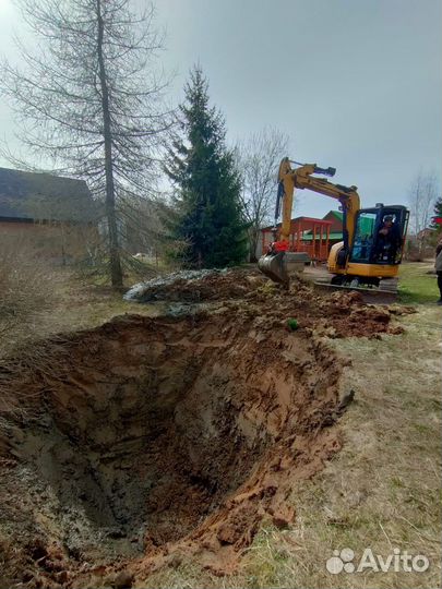 Услуги -Аренда 3.5-6 тонн Мини Экскаватора