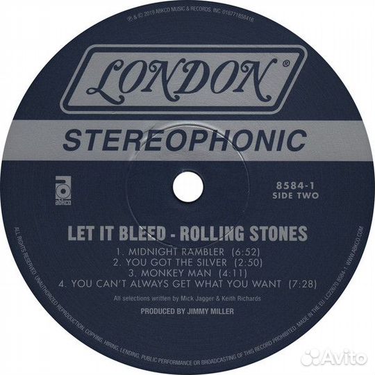 Виниловая пластинка Rolling Stones, The, Let It Bl