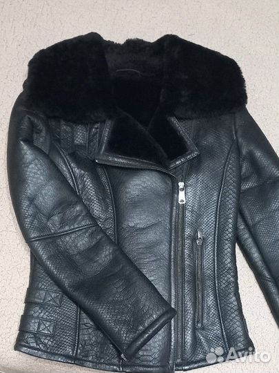 Дублёнка зимняя женская натуральная