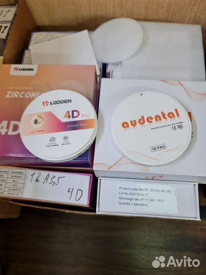 3d фрезеровка Зубов из циркония