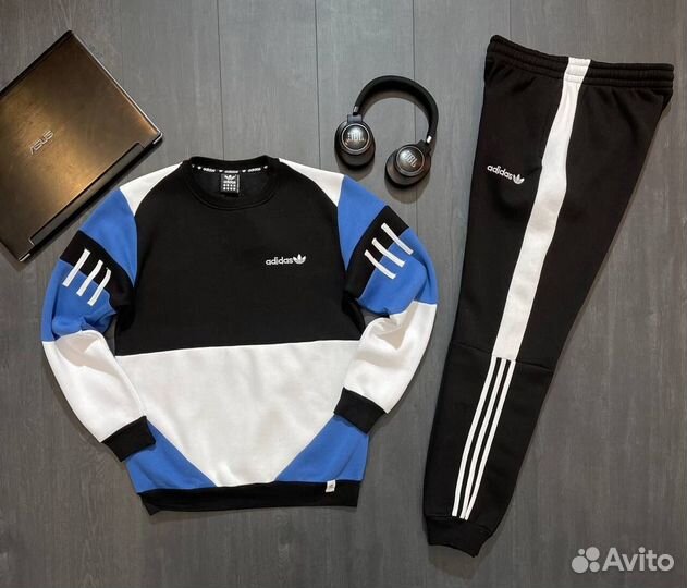 Спортивный костюм Adidas без начеса