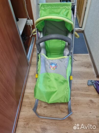 Санки коляска ника 2