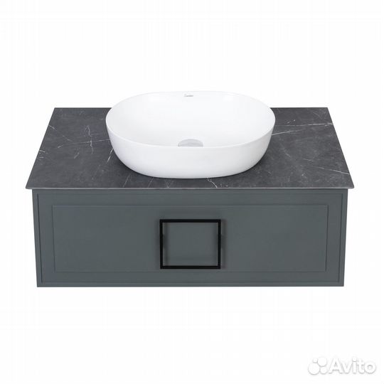 Столешница La Fenice Granite Black Olive Light L
