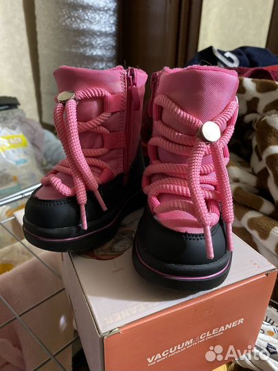 Ботинки зимние детские 19 размер
