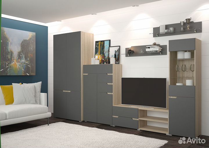 Гостиная.Стенка.Тумба под тв