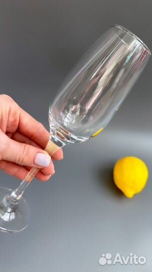 Бокалы для шампанского,вина новое