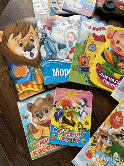 Книги для малыша до года, 1-2 года