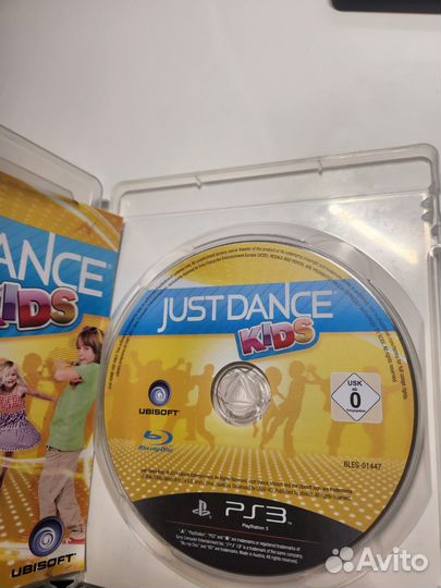 Диск JustDance kids ps3