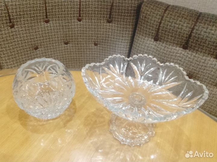 Хрусталь стекло салатники и другое СССР