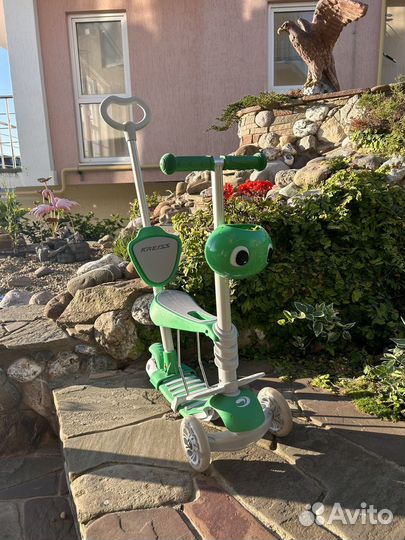 Самокат детский трехколесный 3в1