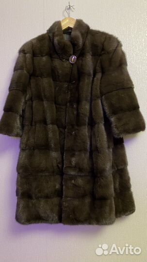 Шуба женская натуральная 46