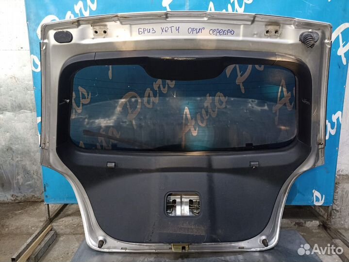 Крышка багажника Лифан Бриз хэтчбек серебристая