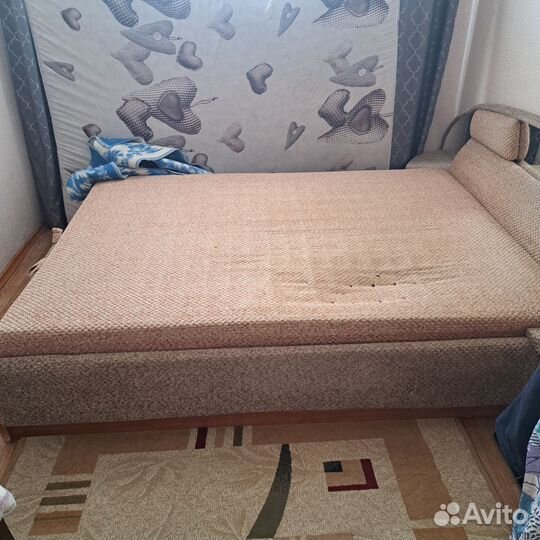Кровать с матрасом бу