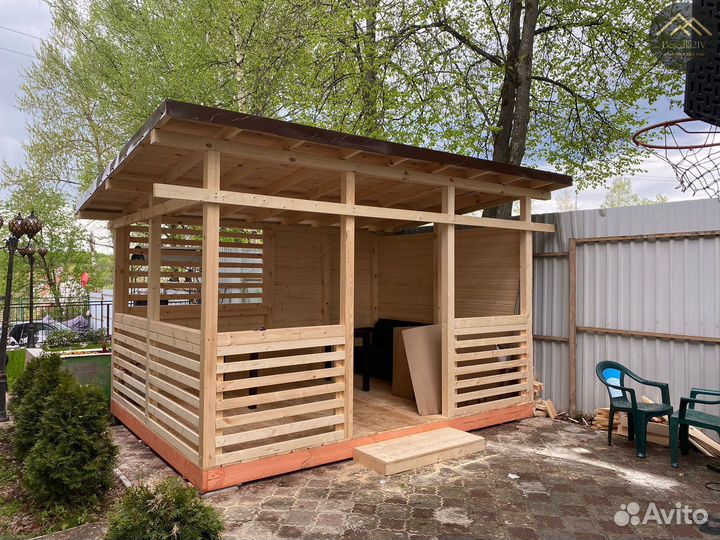 Беседка под ключ