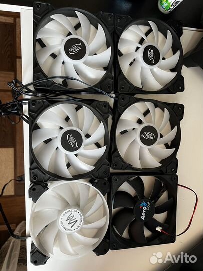 Корпусные вентиляторы 120мм