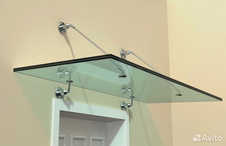 Стеклянные навесы