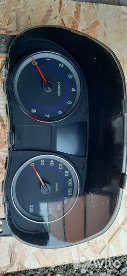 Щиток приборов Хендай солярис