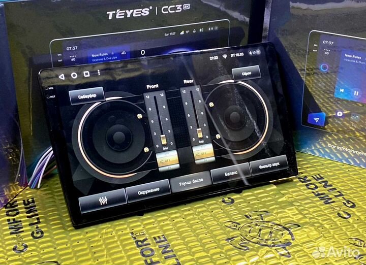 Магнитола на андройде Teyes 2K 6/128