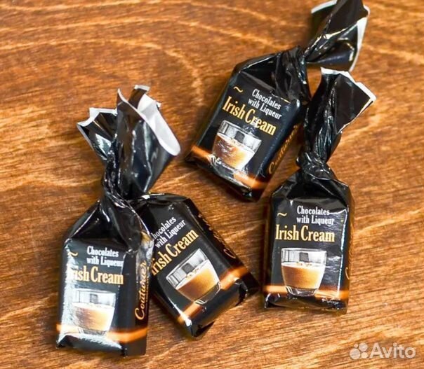 Ликерные конфеты 4 вкуса, 105гр