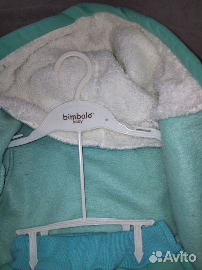 Теплый костюм для девочки