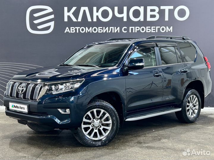 Toyota Land Cruiser Prado 2.8 AT, 2018, 80 000 км