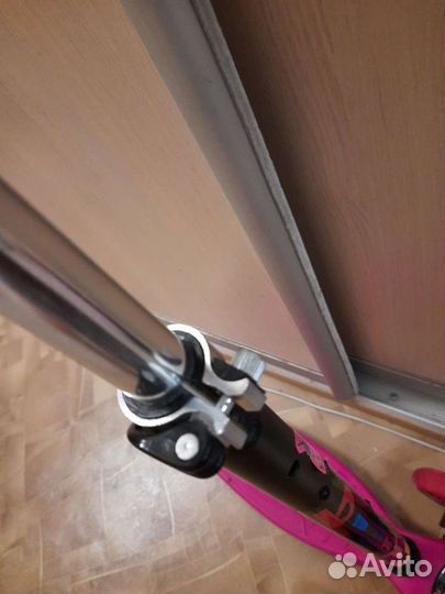 Самокат bibitu со светящимися колёсами