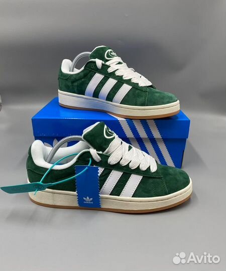 Кроссовки adidas campus 00s green