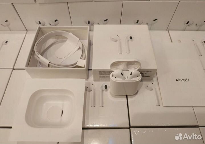 AirPods 2 новые люкс 1в1