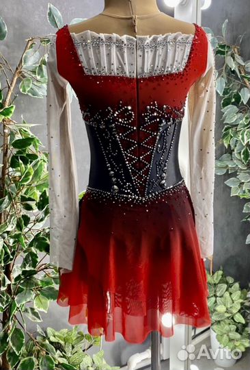 Платье фигурное катание 146