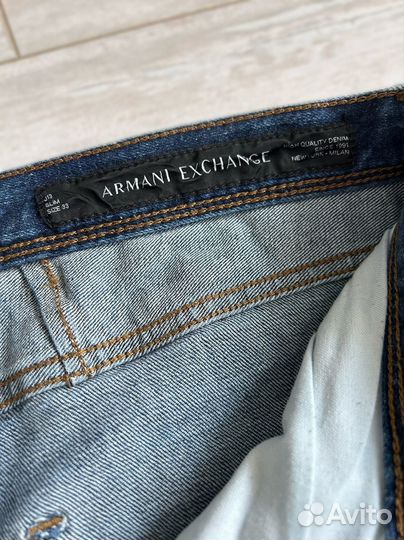 Джинсы мужские slim armani exchange