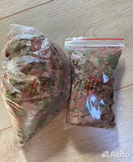 Мороженный корм для рыбок