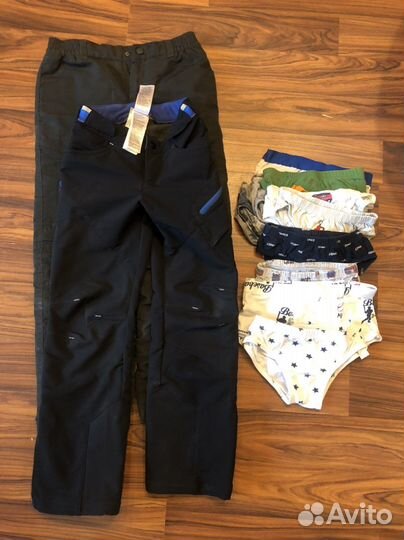 Вещи пакетом на мальчика 122 128