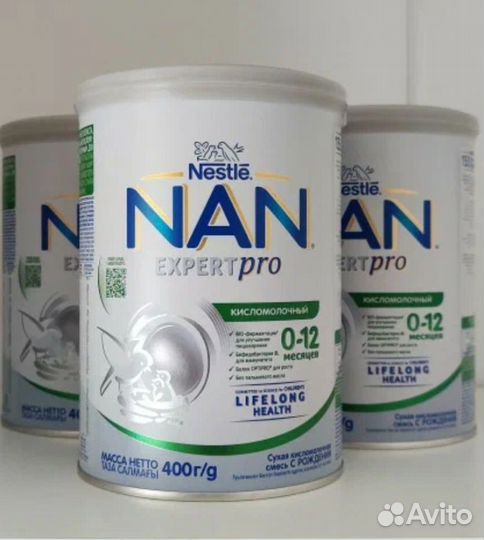 Сухая смесь NAN expert pro кисломолочный