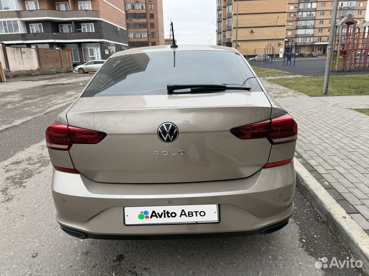 Volkswagen Polo 1.6 AT, 2021, 83 000 км