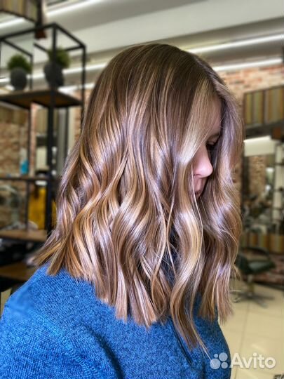 Окрашивание волос / Стрижка