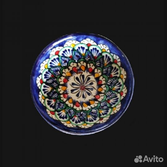 Коса синяя роспись Узбекистан