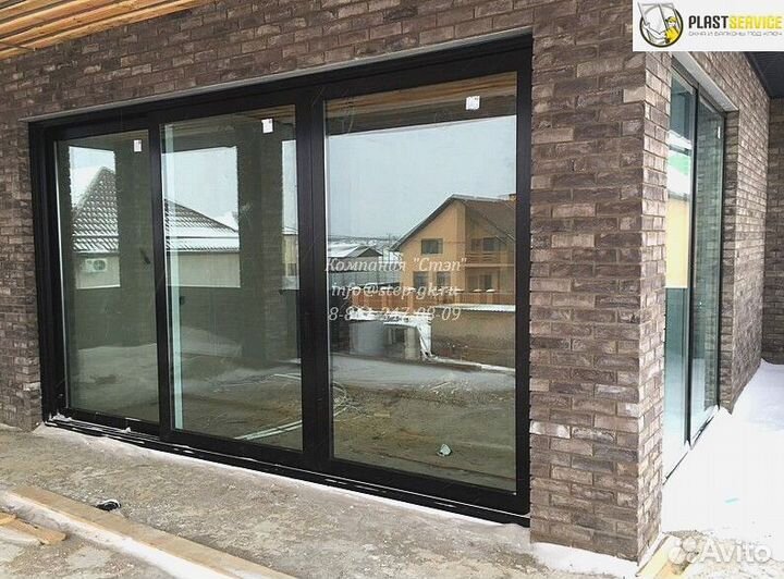 Алюминиевые окна, двери, витражи, раздвижные