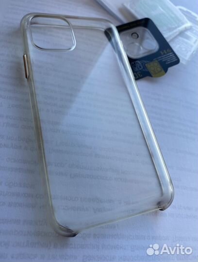 iPhone Чехол оригинал б/у + новая защита на камеру