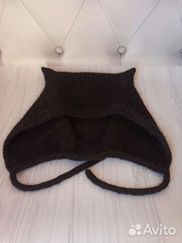 Чепчик с ушками. Котошапка