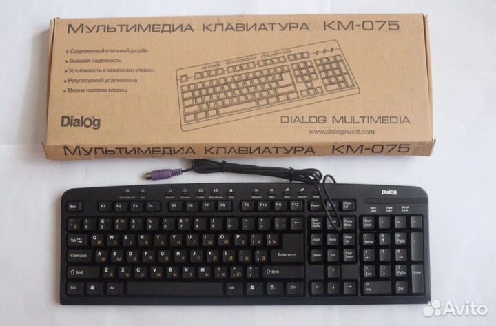 Клавиатура Dialog KM-075