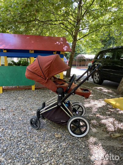 Коляска cybex priam platinum 3 в 1