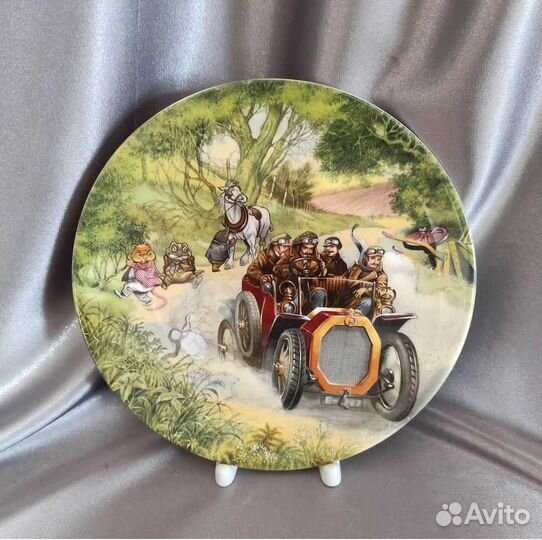 Комплект 12 тарелочек Wind in the Willows Wedgwood